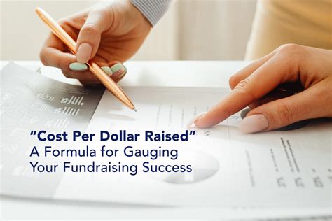 Calculating your fundraising Cost Per Dollar Raised .